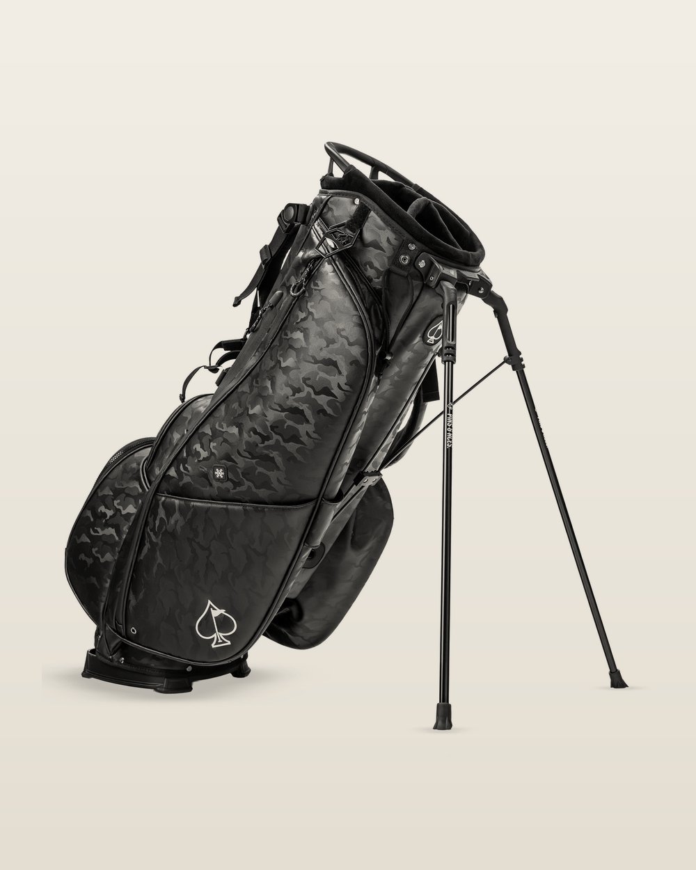 Pins & Aces Player Preferred™ Golf Bag - Black Camo, view 2 of 5