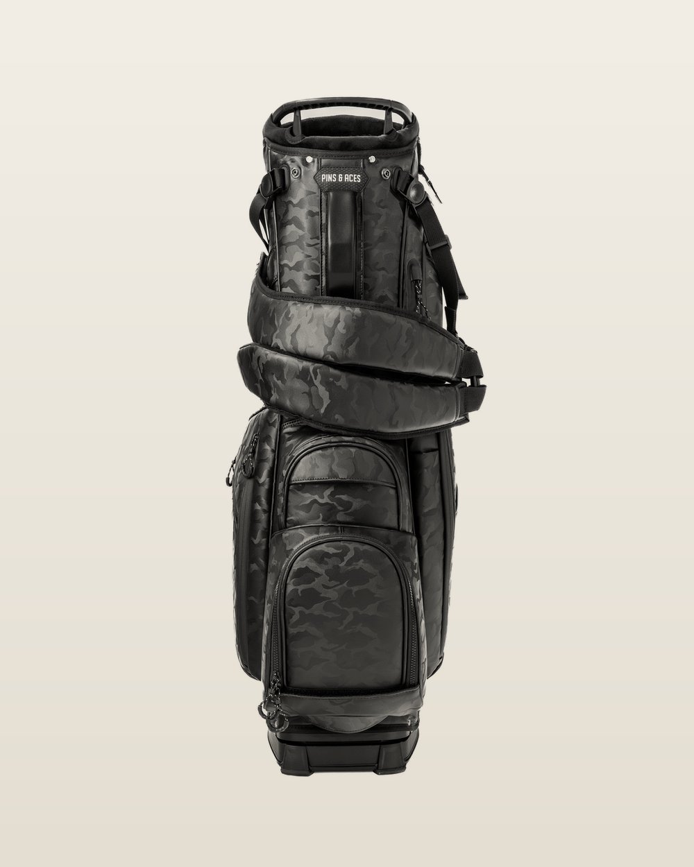 Pins & Aces Player Preferred™ Golf Bag - Black Camo, view 3 of 5