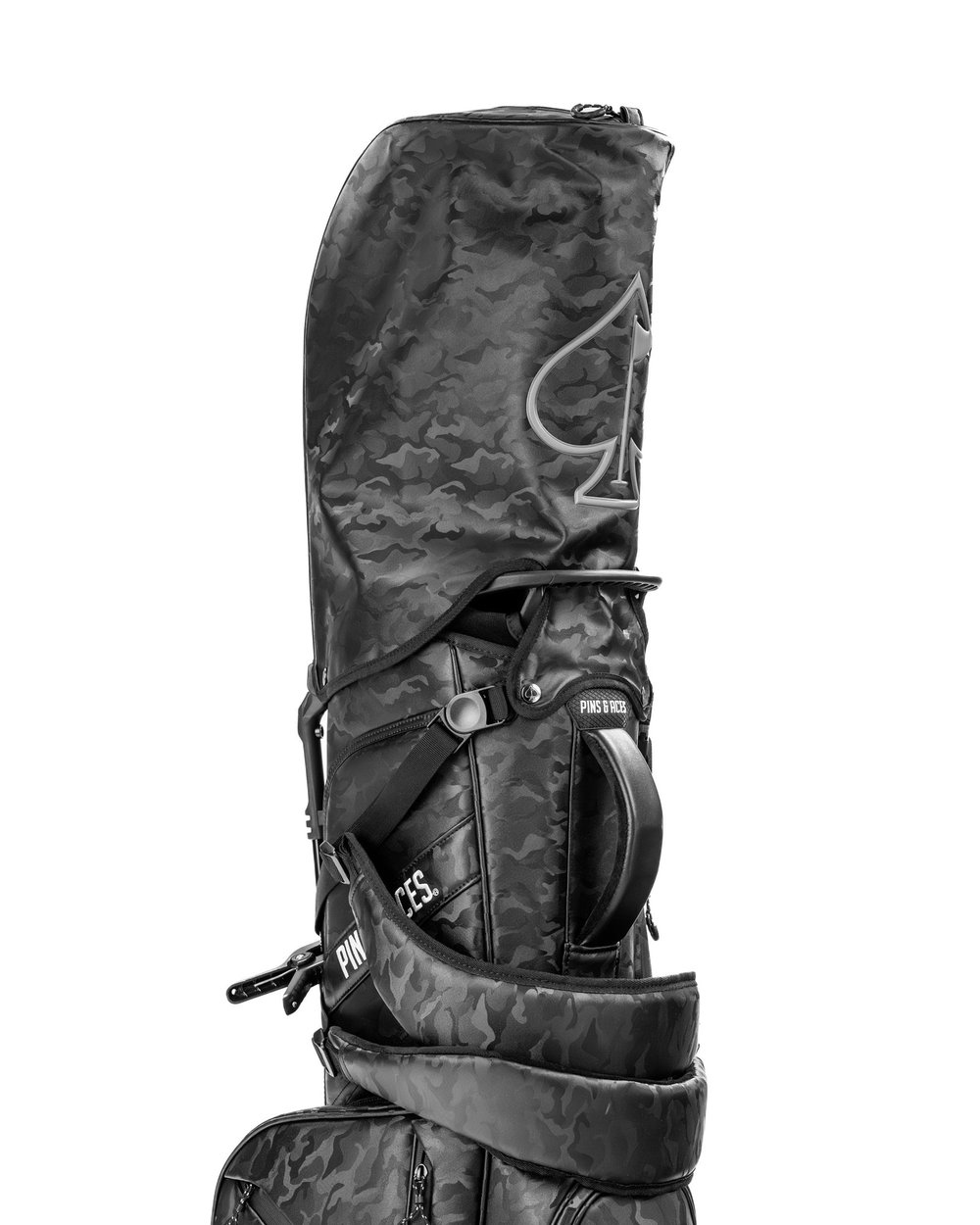 Pins & Aces Player Preferred™ Golf Bag - Black Camo, view 5 of 5