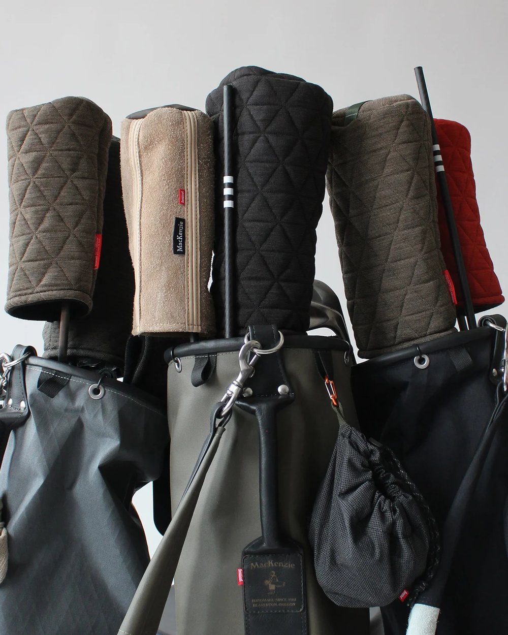 Sentinel Golf Kvadrat Headcovers - Black Charcoal, view 5 of 5