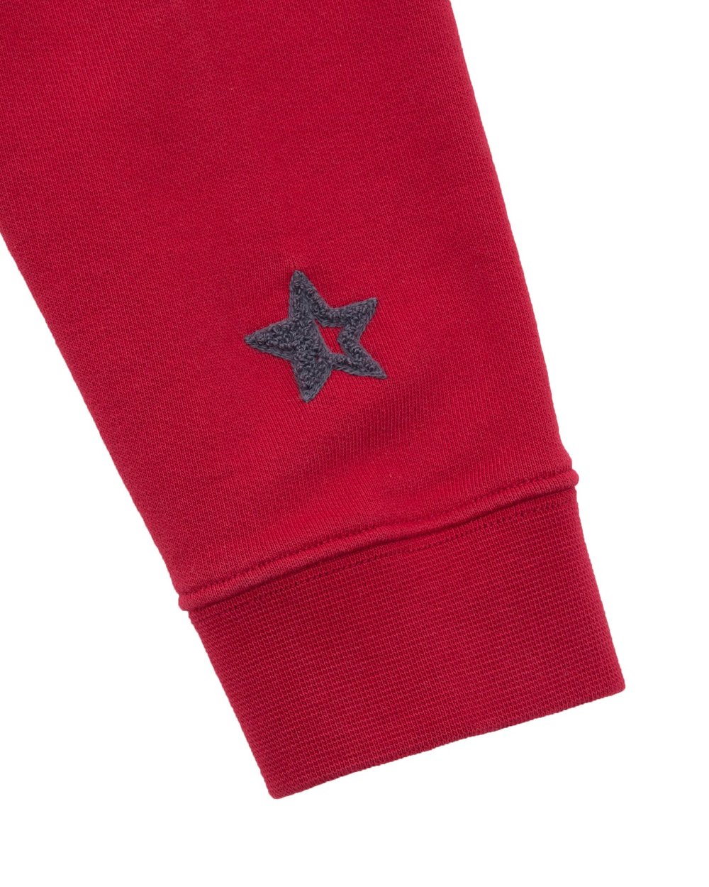 Sounder Raglan Star Sweat - Burgundy, view 4 of 5