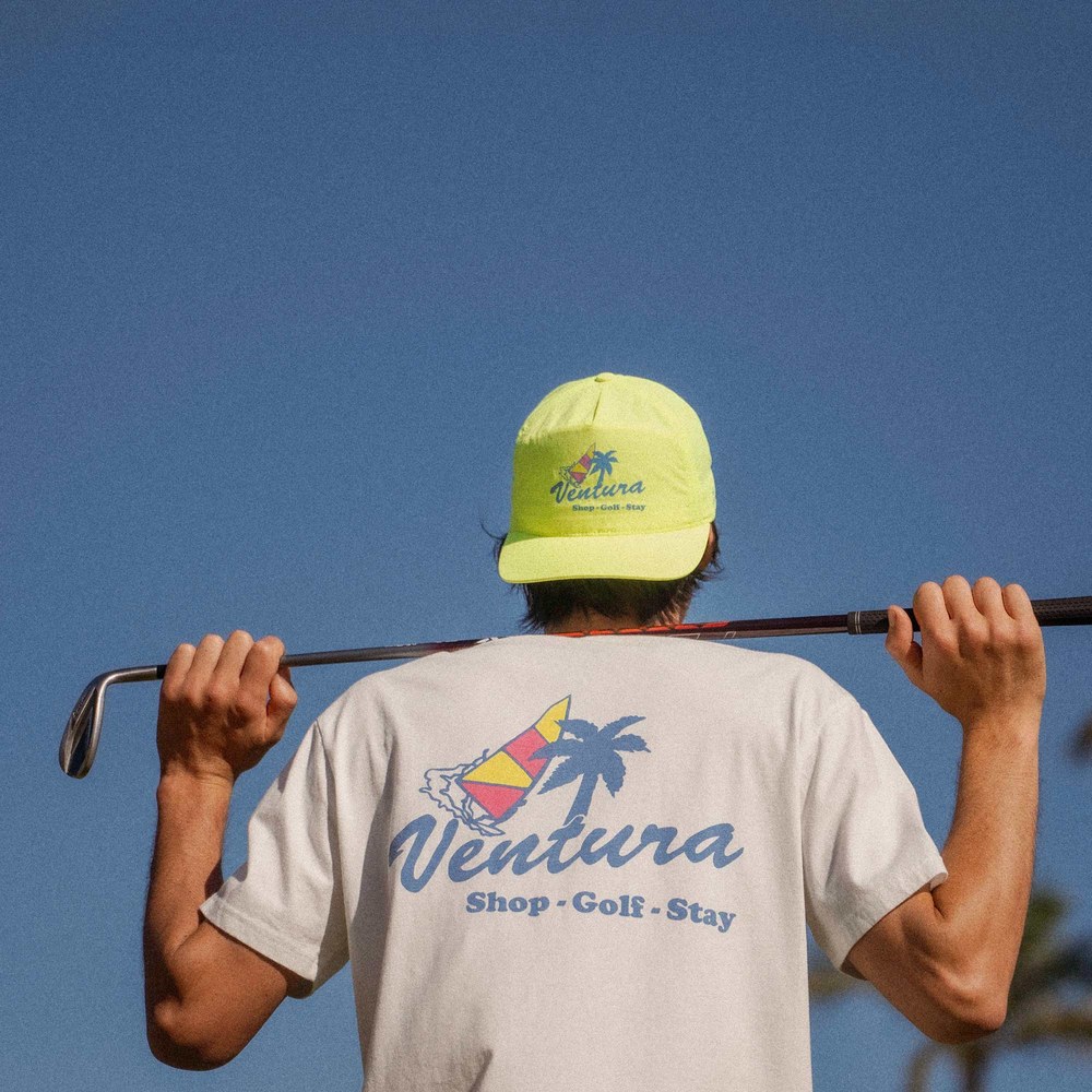 Birds of Condor on course &mdash; lookbook photograph