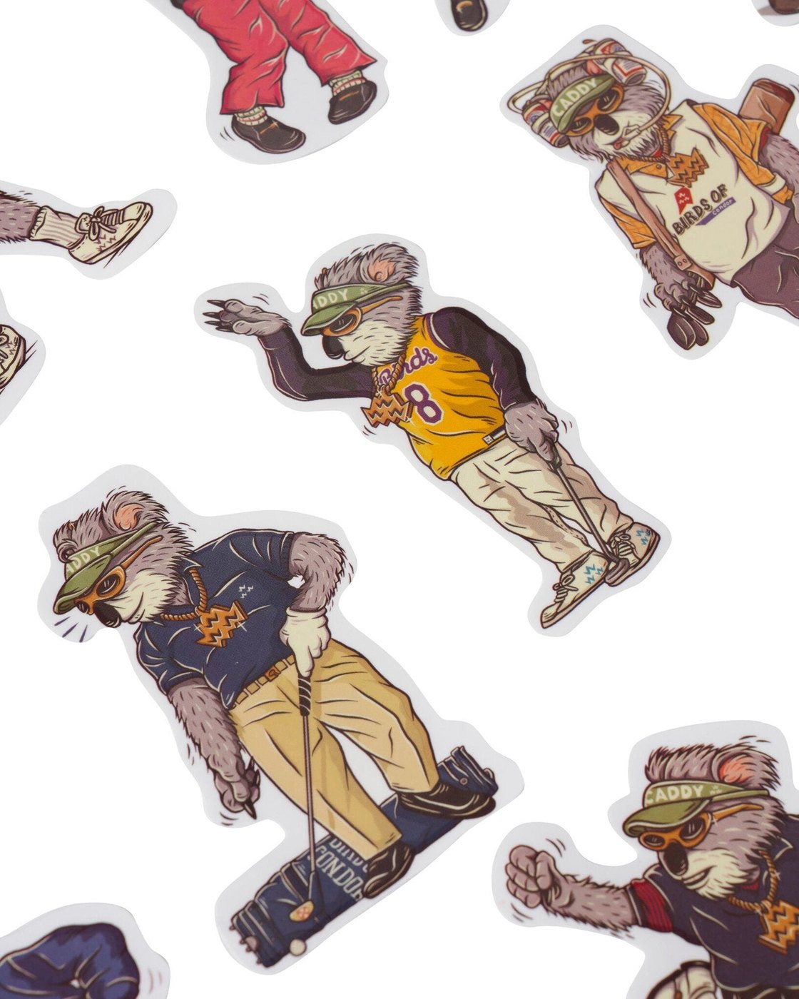 Lords of Swing Sticker Pack &middot; view 2 of 4
