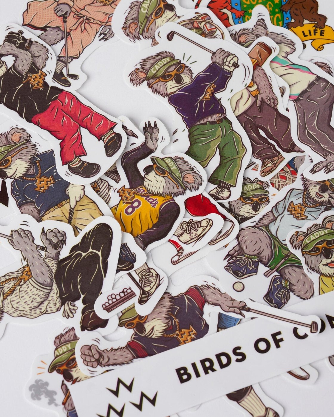 Lords of Swing Sticker Pack &middot; view 1 of 4