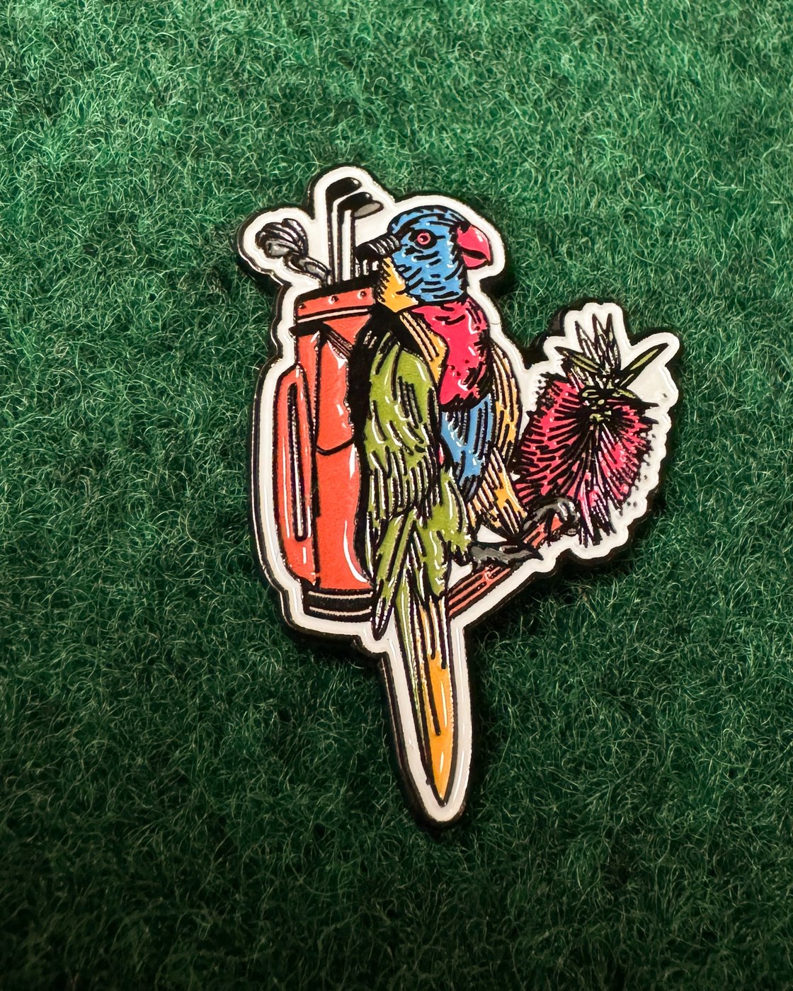 Birds of Condor Birds in the Wild enamel ball marker set · view 3 of 4