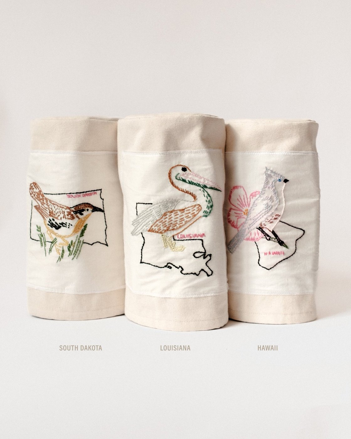 Gumtree State Bird headcover with embroidered state birds on state outlines · view 4 of 4