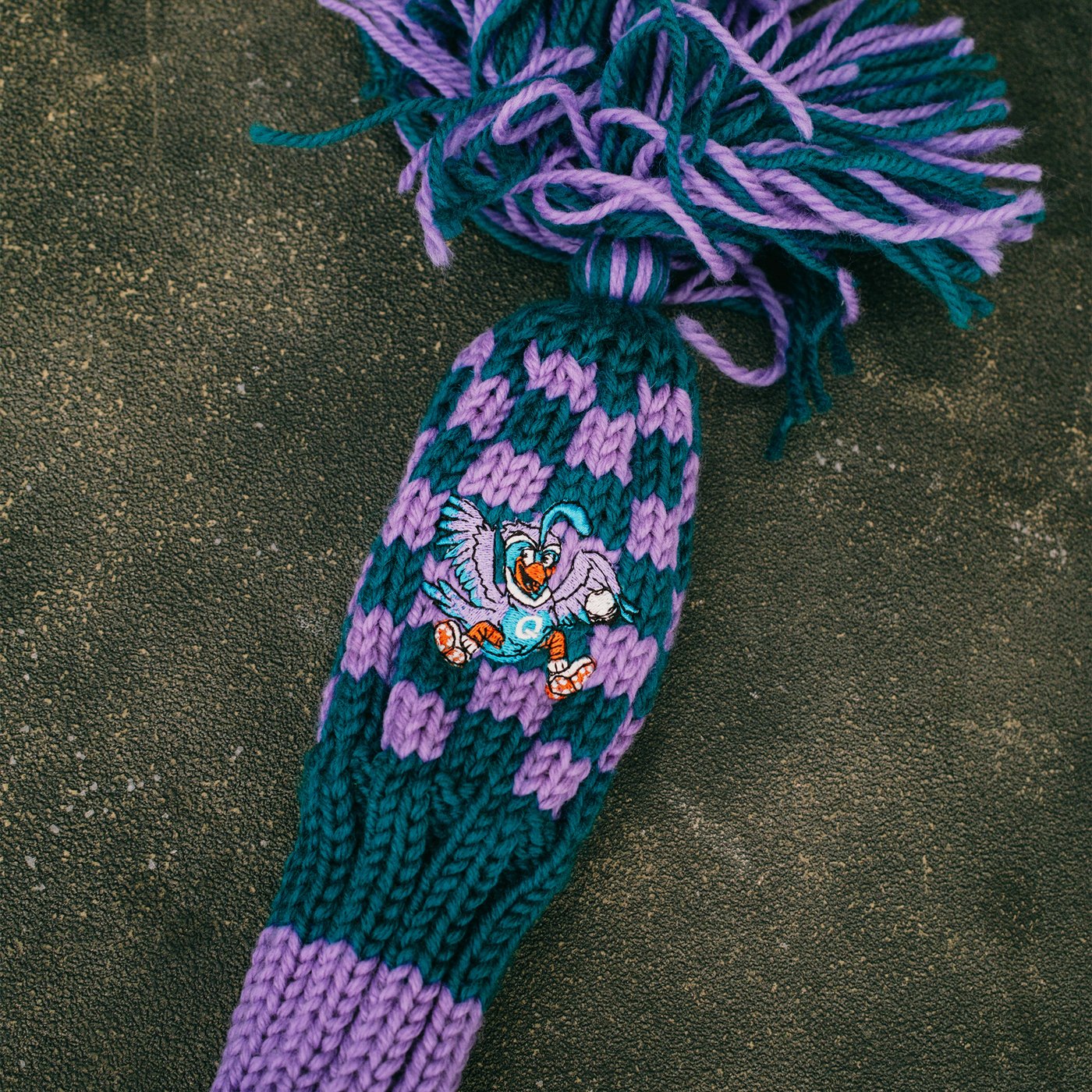 Sugarloaf Social Club Queen City Quail knit fairway wood headcover in wool · view 1 of 4