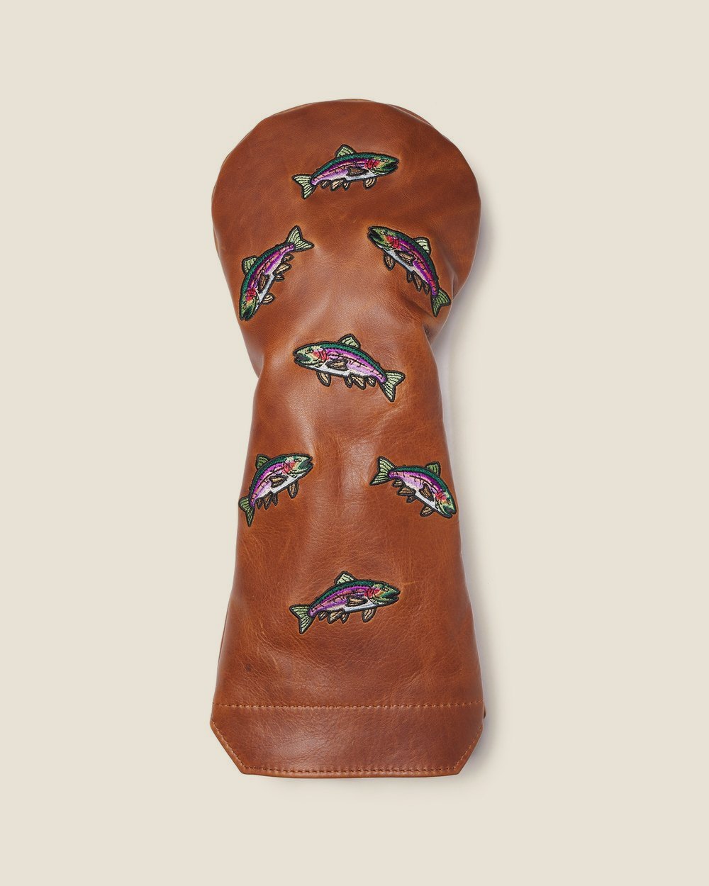 Winston Collection Trout Pull-Up Leather Driver Cover, Whiskey or Navy · view 1 of 3