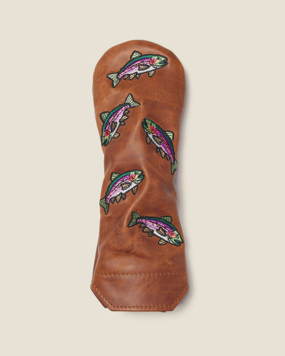 Winston Collection Trout Pull-Up Leather Driver Cover, Whiskey or Navy · view 3 of 3