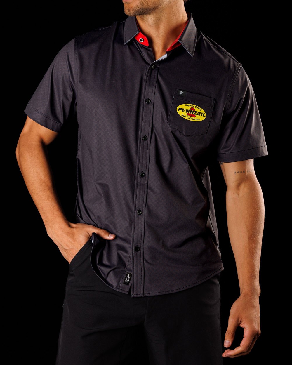 Sunday Swagger Crew Chief Pennzoil Button Up 2.0 · view 1 of 3