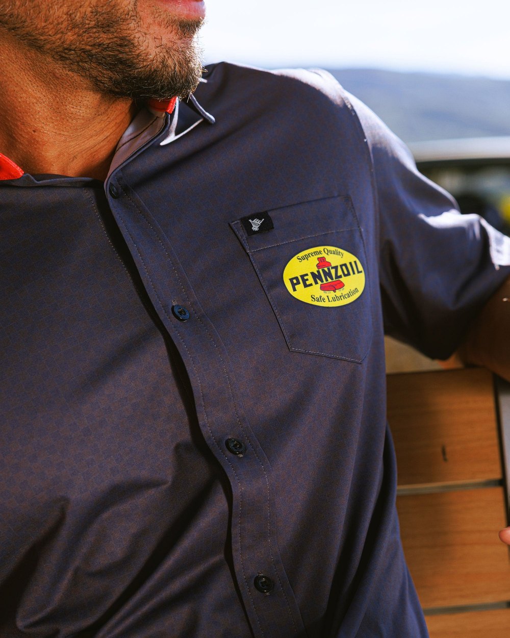 Sunday Swagger Crew Chief Pennzoil Button Up 2.0 · view 2 of 3