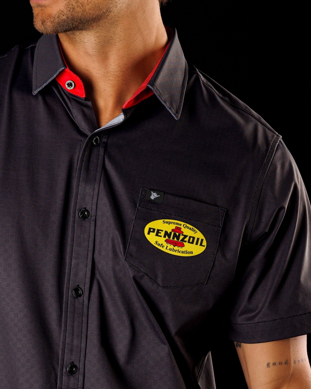 Sunday Swagger Crew Chief Pennzoil Button Up 2.0 · view 3 of 3