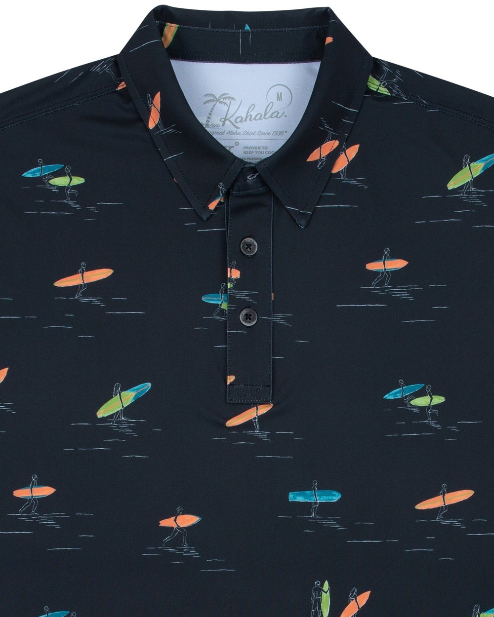 Kahala brrr° Performance Polo, Surf Check · view 3 of 3