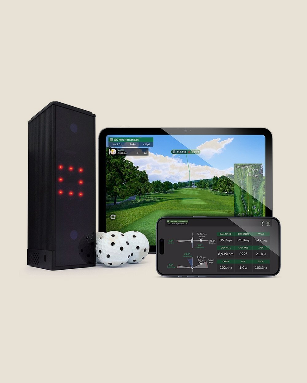 Square Golf HE Launch Monitor · view 1 of 3