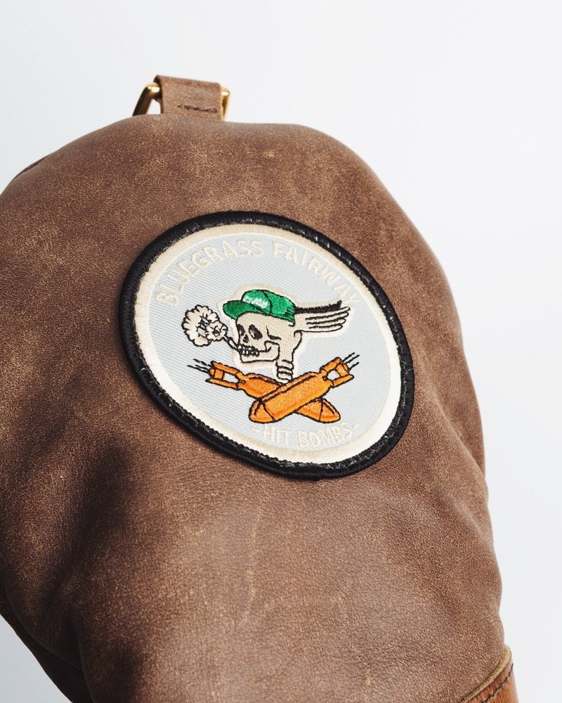 Bluegrass Fairway Bomber Jacket Leather Driver Headcover · view 3 of 4
