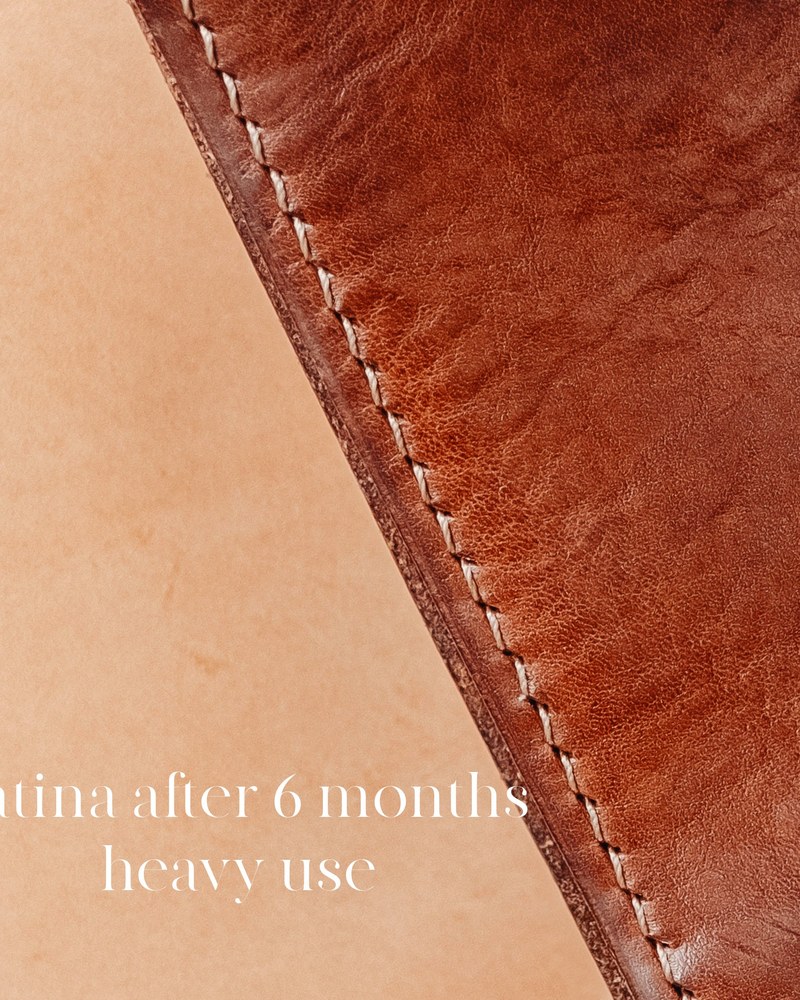 Bluegrass Fairway Premium Italian Buttero Leather Yardage Book Cover · view 3 of 4