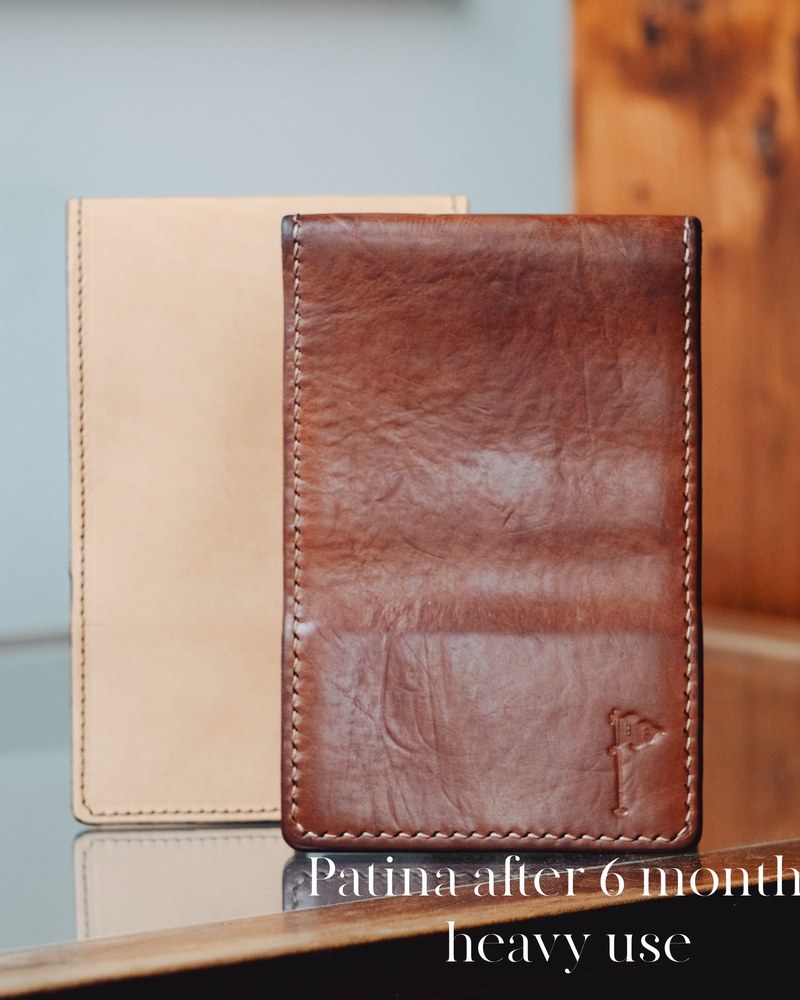 Bluegrass Fairway Premium Italian Buttero Leather Yardage Book Cover · view 4 of 4