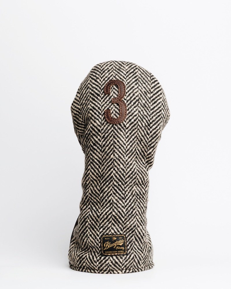 Bluegrass Fairway The Donegal Herringbone Wool Leather · view 3 of 4