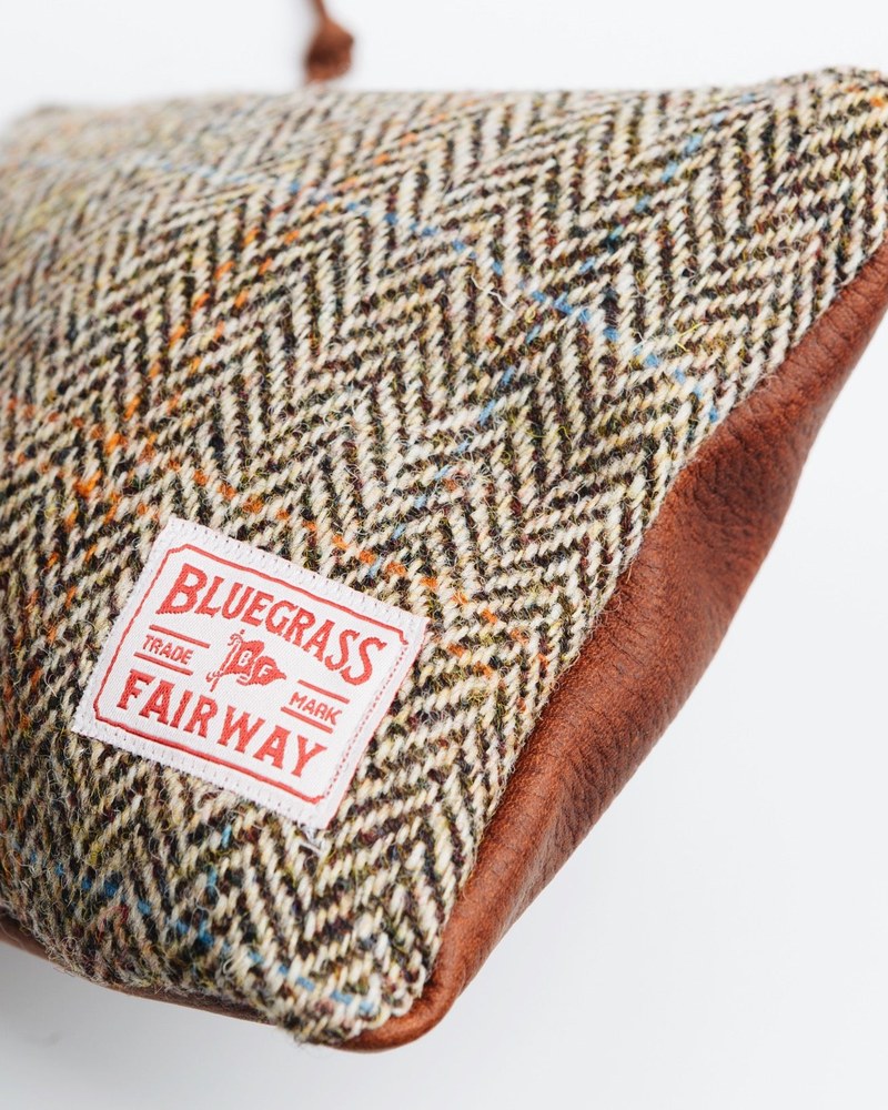 Bluegrass Fairway Harris Tweed Zippered Valuables Field Pouch · view 2 of 3