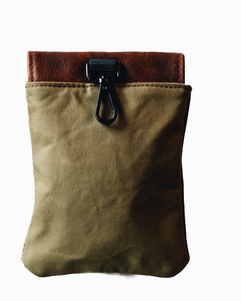 Bluegrass Fairway The Recon Waxed Canvas Rangefinder Case · view 3 of 3