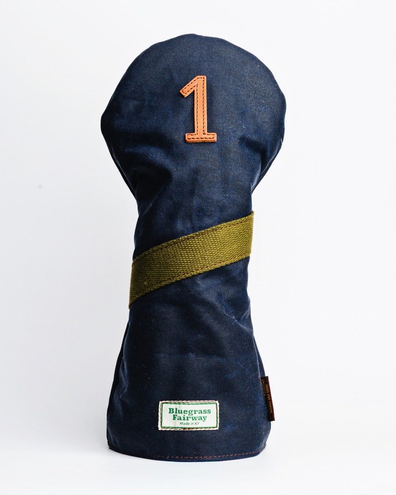 Bluegrass Fairway The Scout Rugged Navy Waxed Canvas · view 1 of 4
