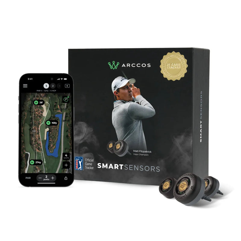 Arccos Gen 4 Smart Sensors — tour-level strokes gained data for amateurs