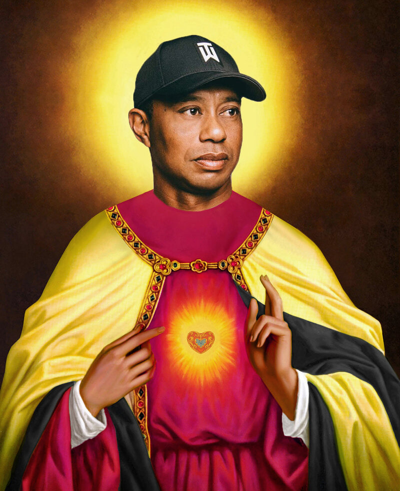 Golf prayer candle