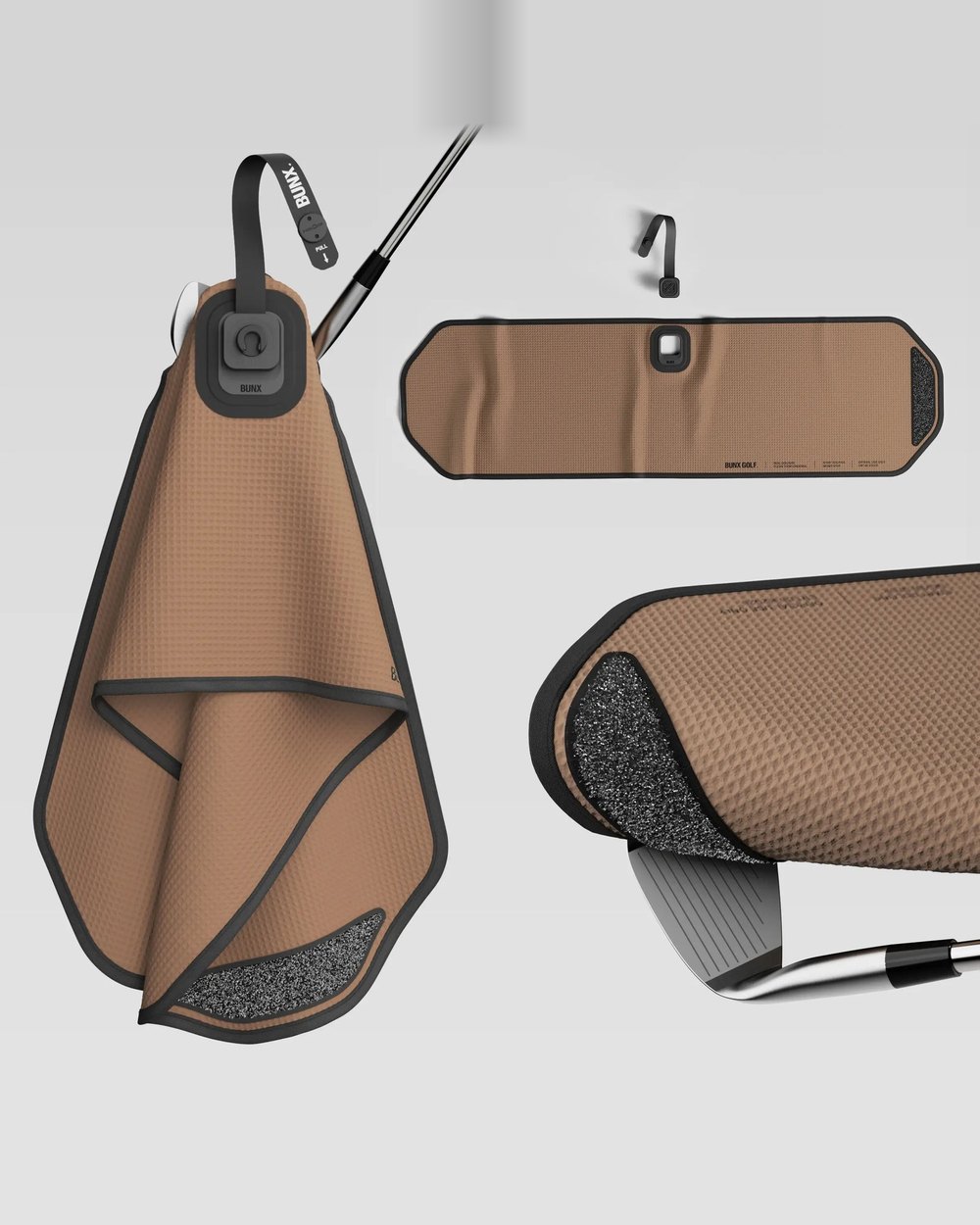 BUNX Golf Magnetic Towel, Technical Typography · view 3 of 3