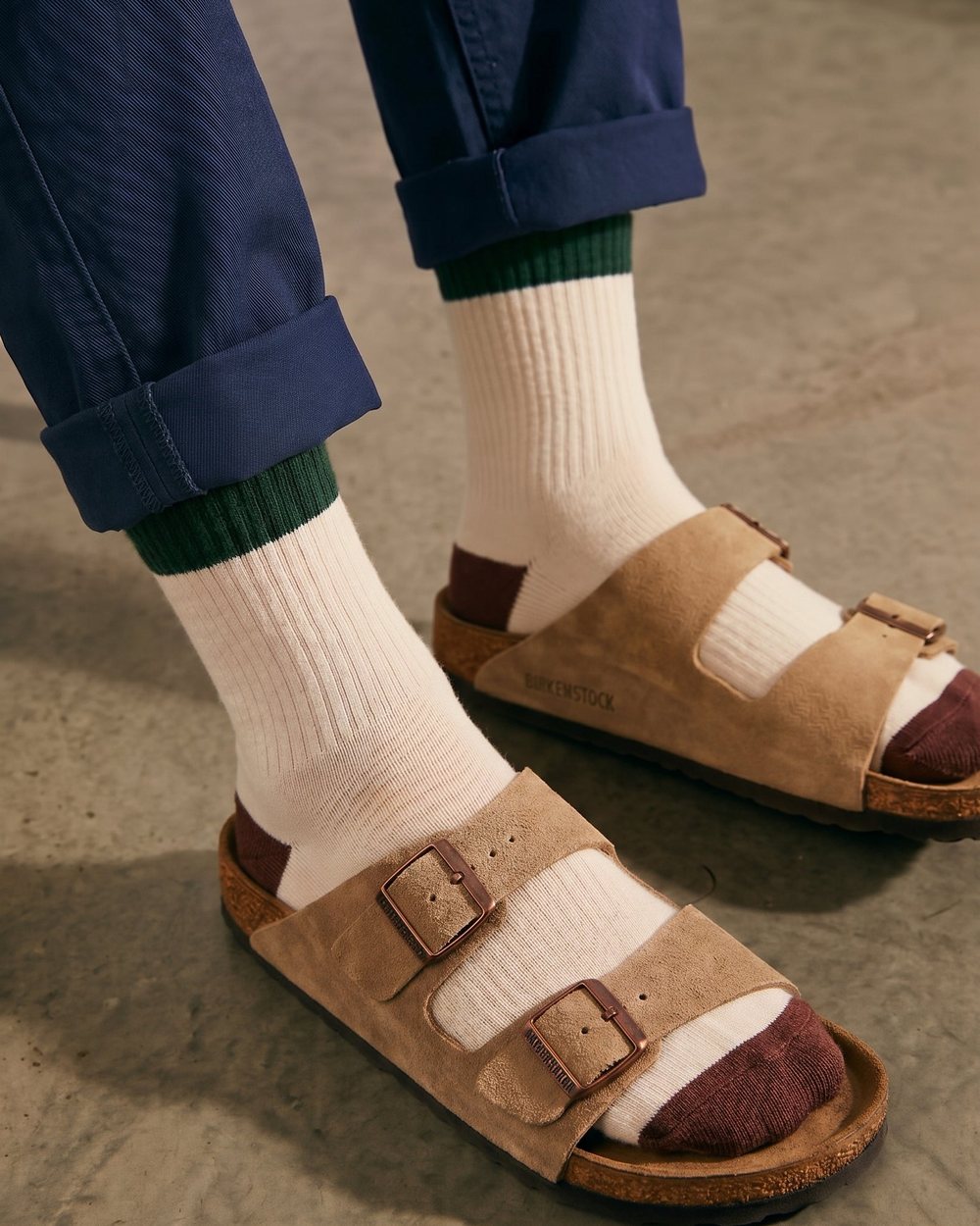 Sounder Ivy Ellis Crew Sock, Cream · view 1 of 4