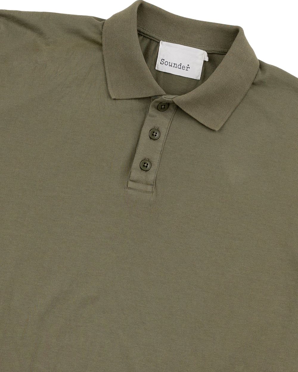 Sounder Clean Lie Polo, Smokey Olive · view 5 of 5