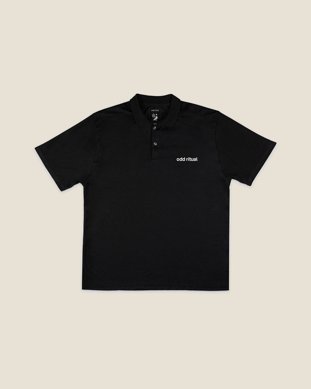 Odd Ritual Classic Polo, Black · view 2 of 5