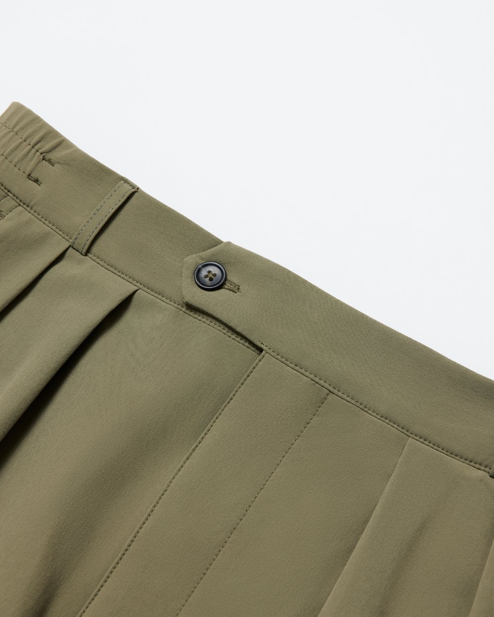 Public Drip Anywhere Pleated Pants, Olive · view 5 of 5