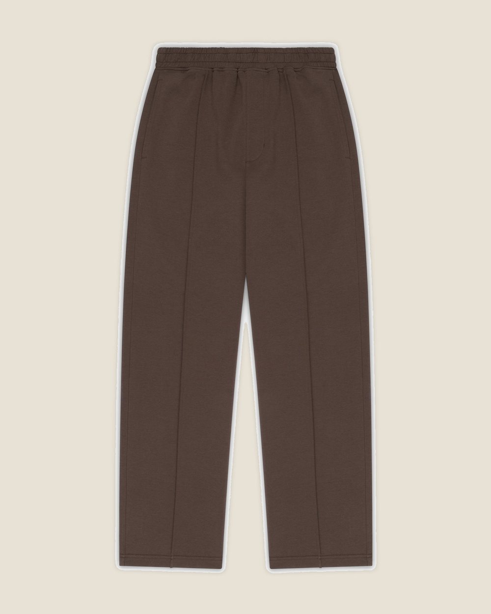 Metalwood Studio Pleated Western Track Pant, Brown · view 2 of 5