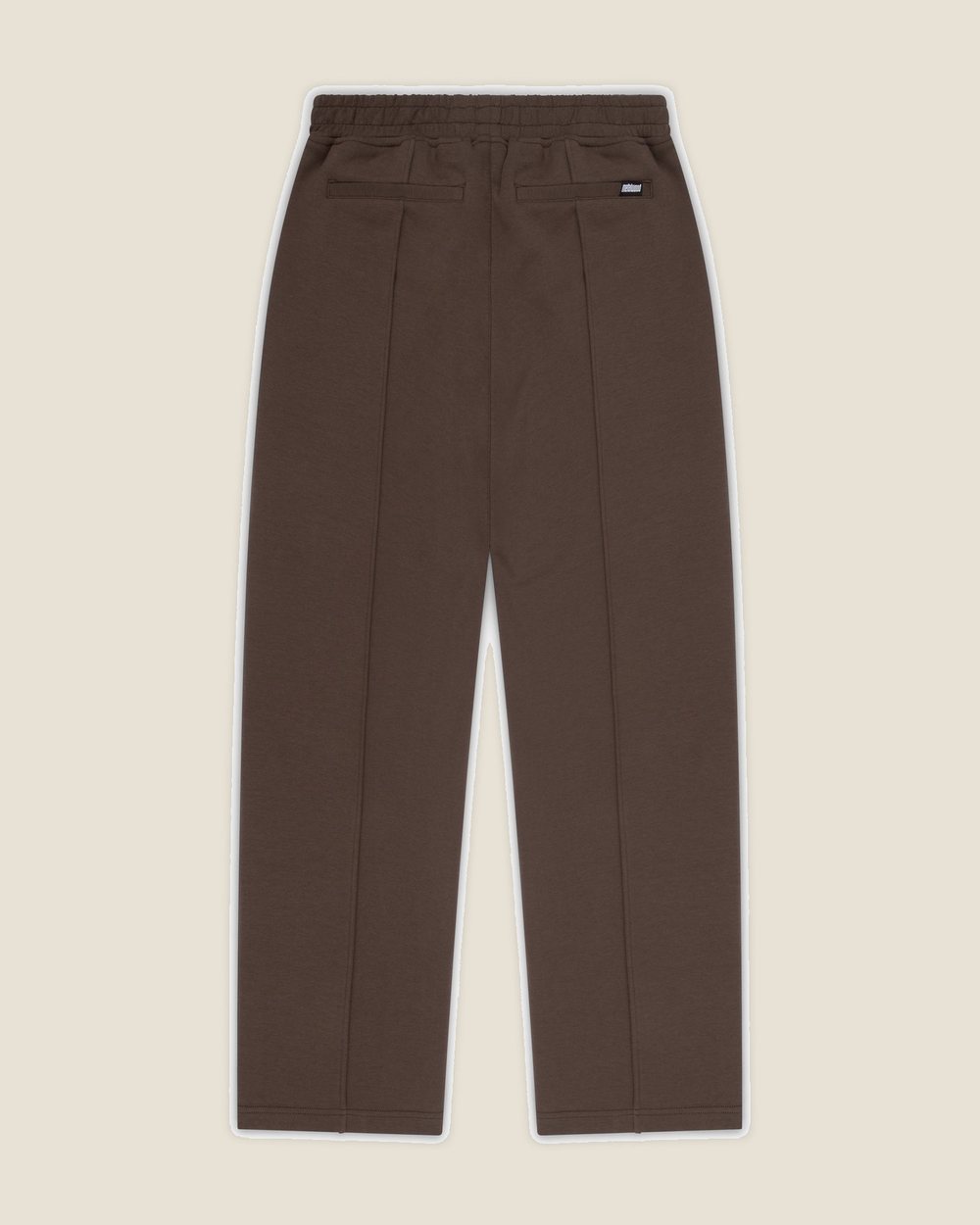 Metalwood Studio Pleated Western Track Pant, Brown · view 4 of 5