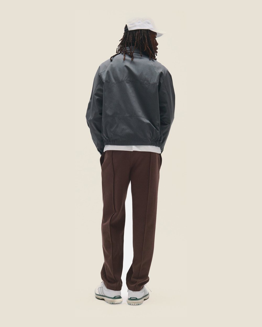 Metalwood Studio Pleated Western Track Pant, Brown · view 5 of 5
