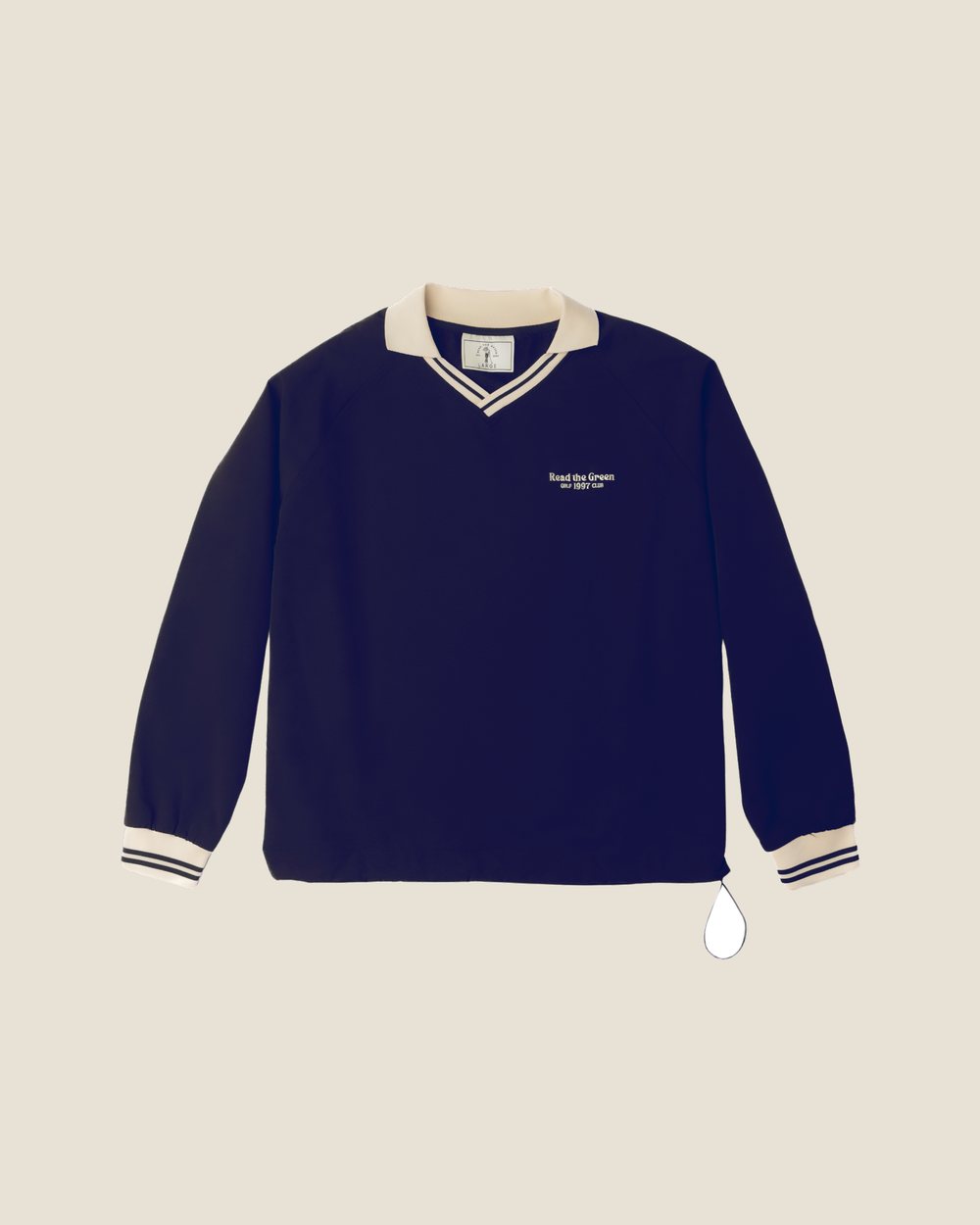 Read The Green The '97 Vintage Pullover, Navy · view 1 of 5