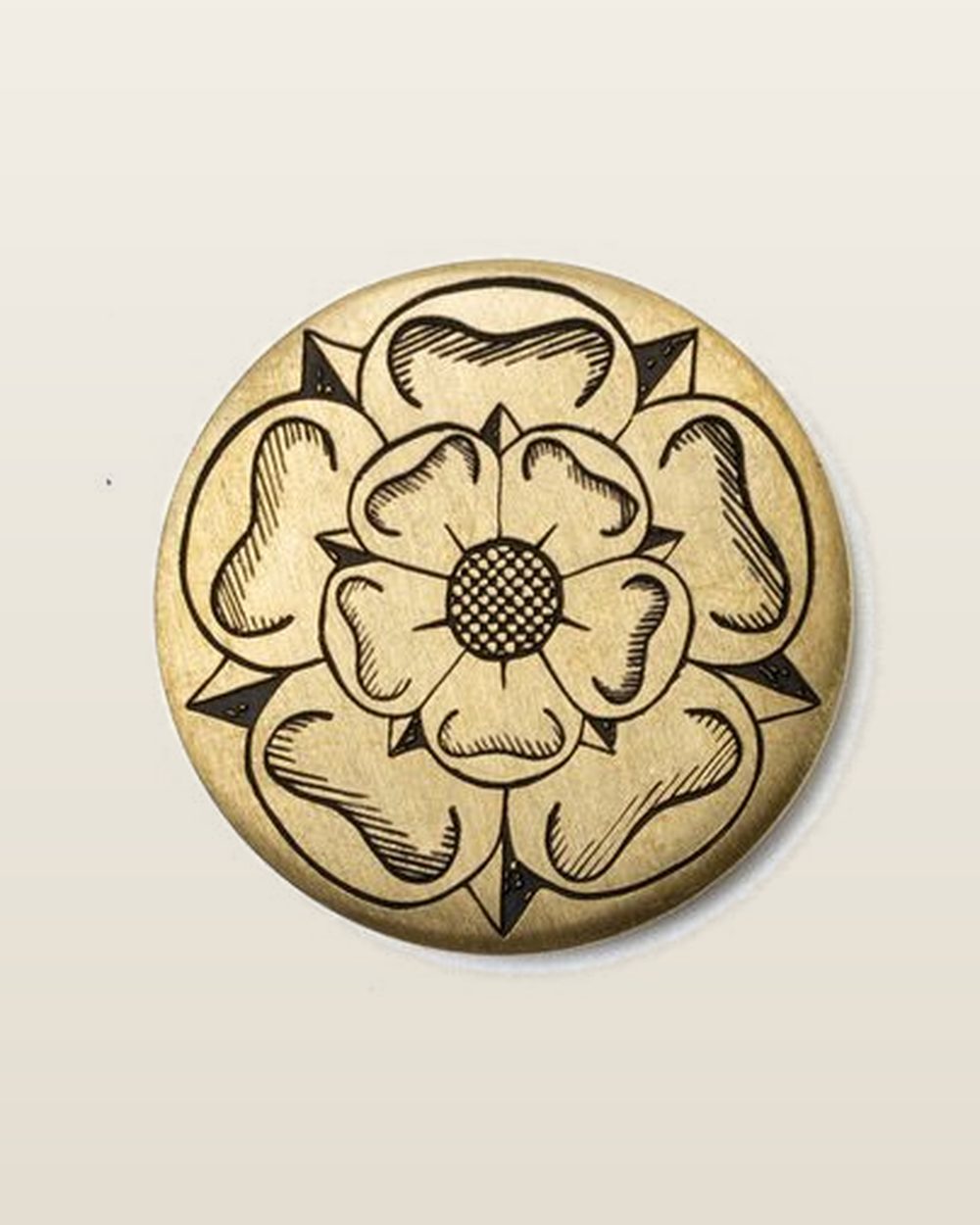 Clamp Golf Yorkshire Rose Ball Marker Solid brass · view 1 of 2