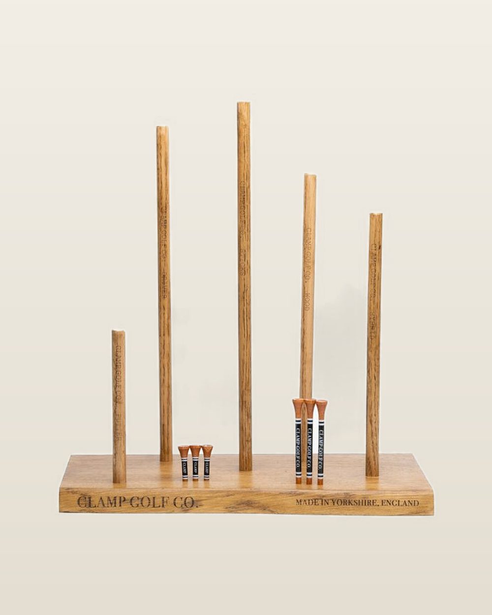 Clamp Golf Oak Headcover Display Local oak · view 1 of 4