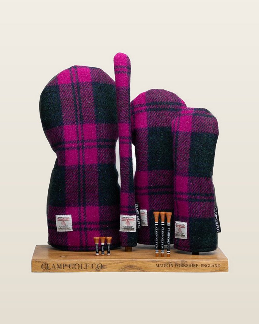 Clamp Golf Oak Headcover Display Local oak · view 4 of 4