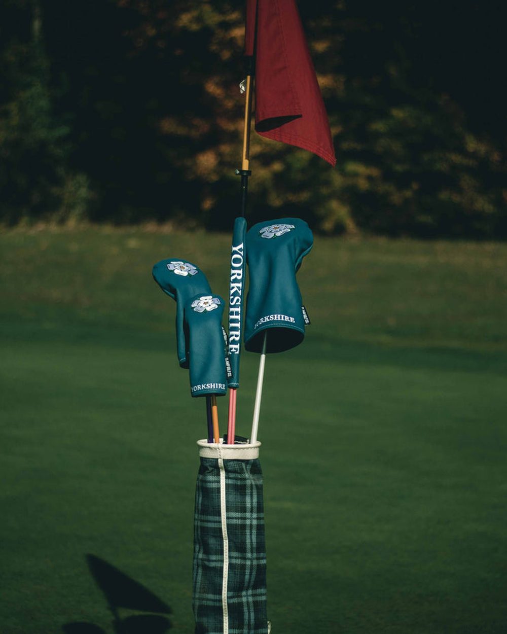 Clamp Golf Yorkshire Headcover Blue leather · view 2 of 4