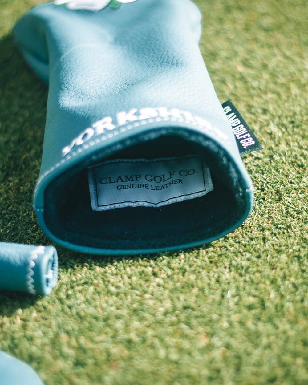 Clamp Golf Yorkshire Headcover Blue leather · view 4 of 4