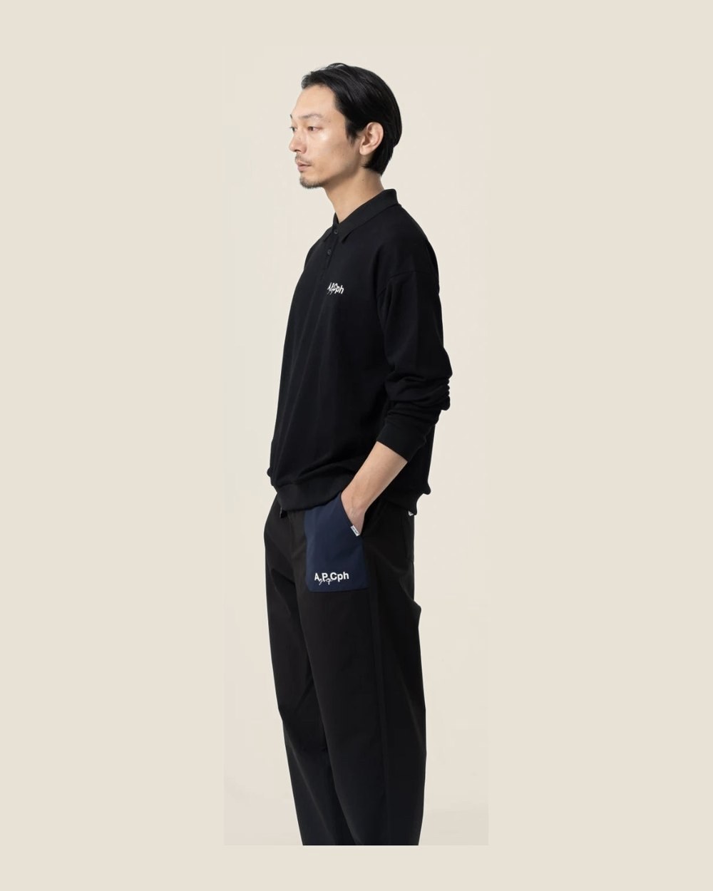 A.P.C. Golf × Cph/Golf A.P.Cph/Golf L/S Polo Pullover &middot; view 2 of 5