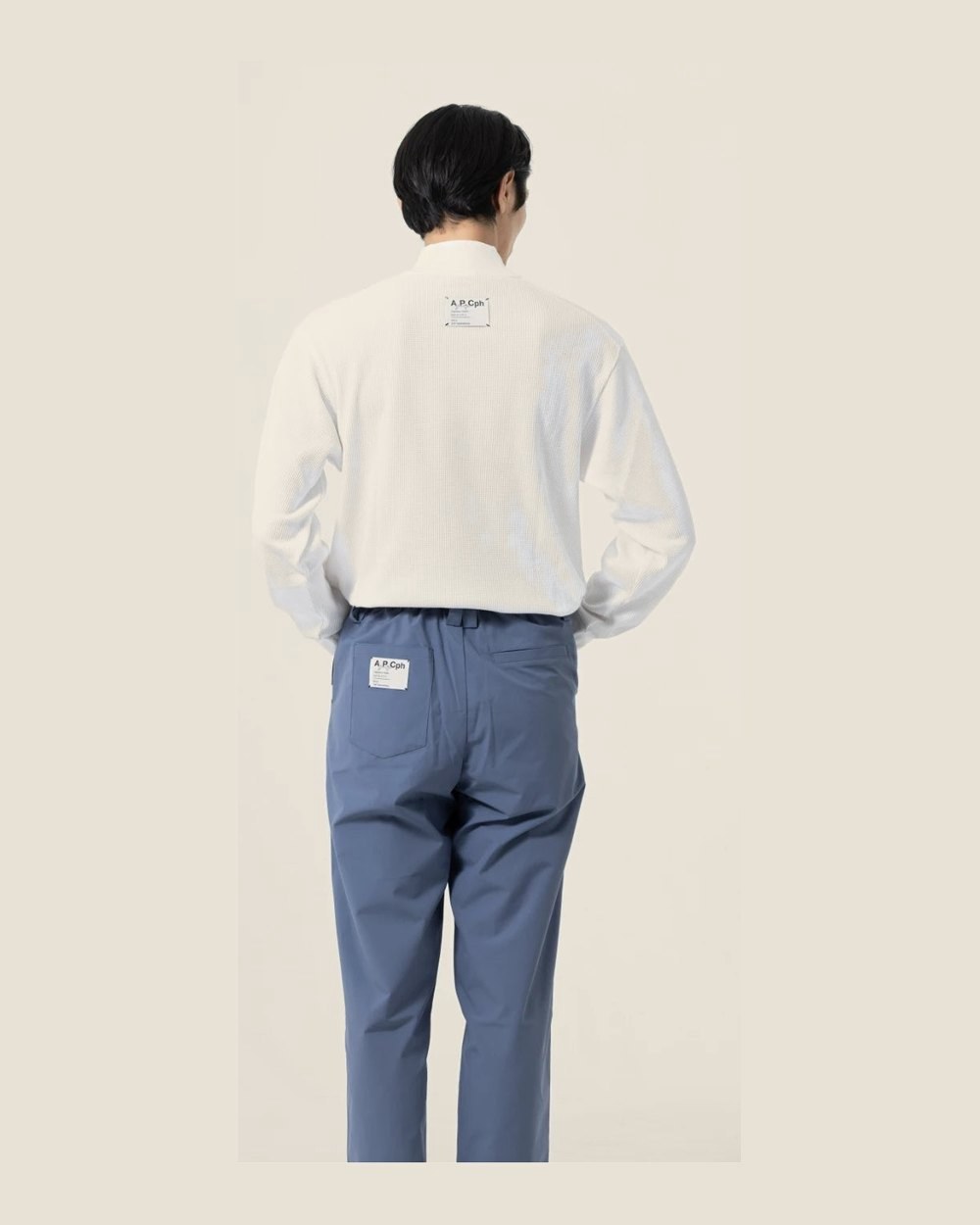 A.P.C. Golf × Cph/Golf A.P.Cph/Golf Thermal L/S Mock Neck Tee &middot; view 2 of 5