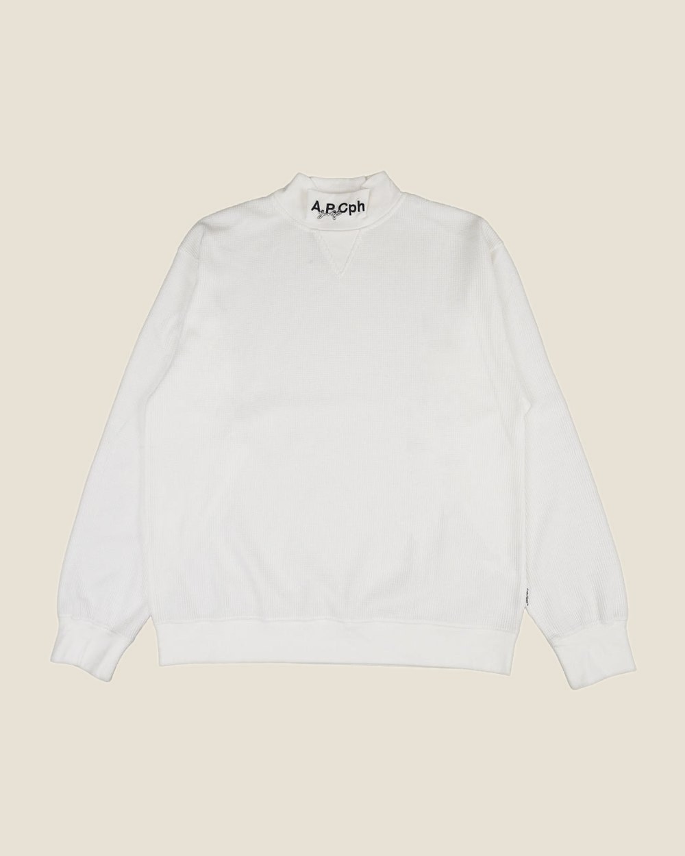 A.P.C. Golf × Cph/Golf A.P.Cph/Golf Thermal L/S Mock Neck Tee &middot; view 3 of 5