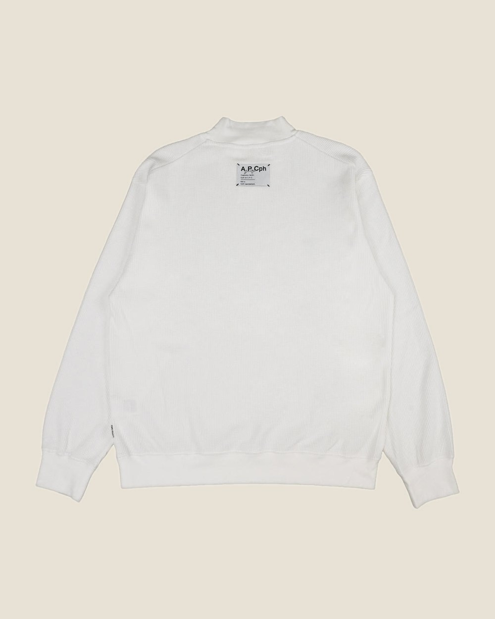 A.P.C. Golf × Cph/Golf A.P.Cph/Golf Thermal L/S Mock Neck Tee &middot; view 4 of 5