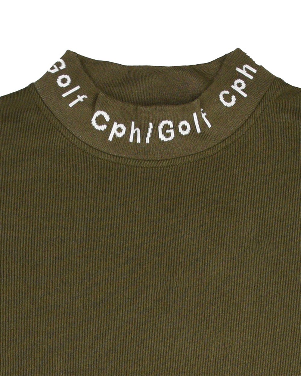 Cph/Golf Jacquard Mock Neck LS Tee &middot; view 5 of 5