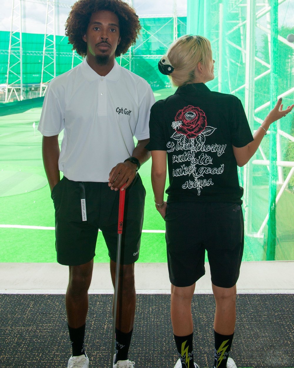 Cph/Golf Holy Shit In One 2PC Socks &middot; view 1 of 5