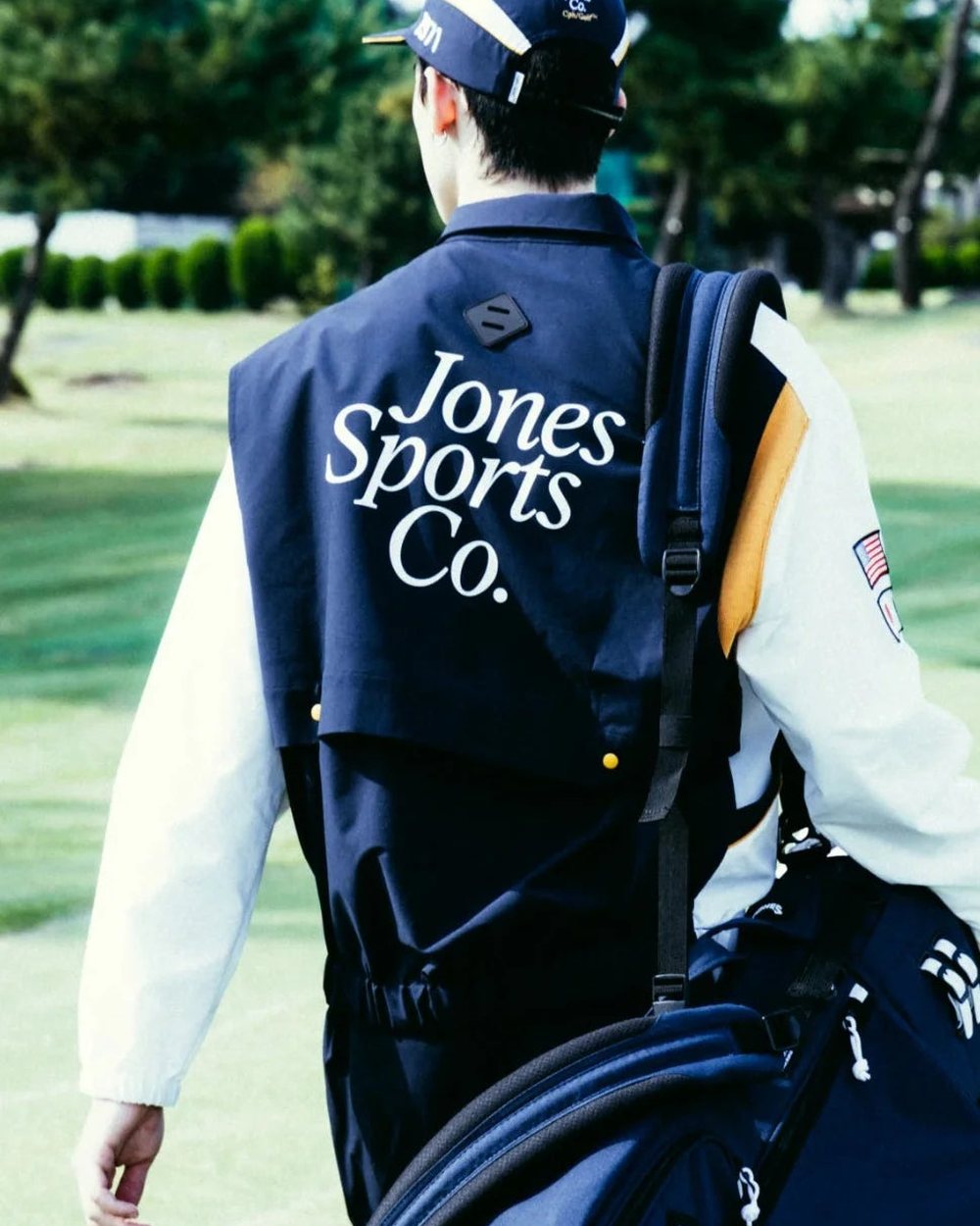 Jones × Cph/Golf Stadium Wind Breaker Jacket &middot; view 3 of 4