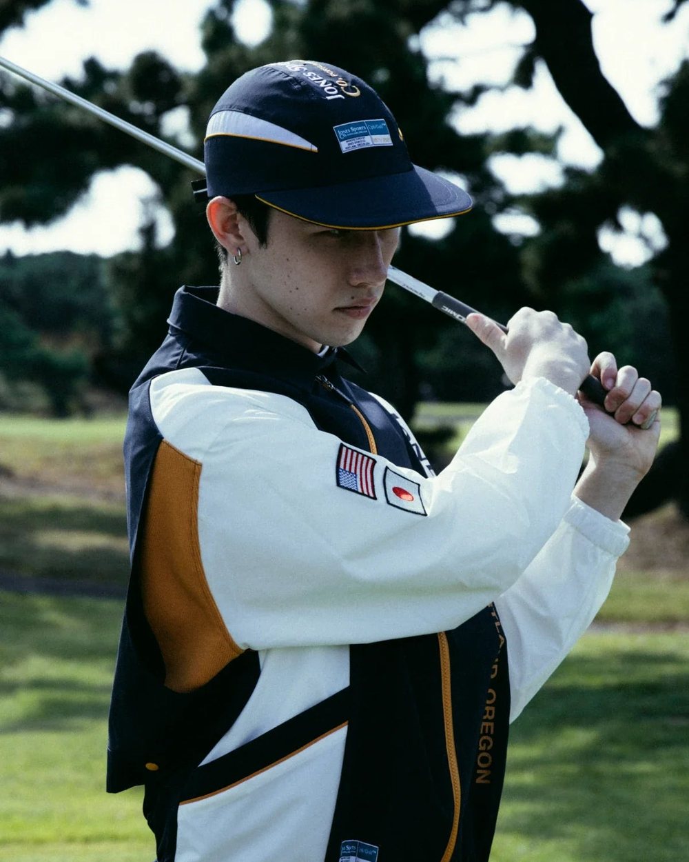 Jones × Cph/Golf Stadium Wind Breaker Jacket &middot; view 4 of 4
