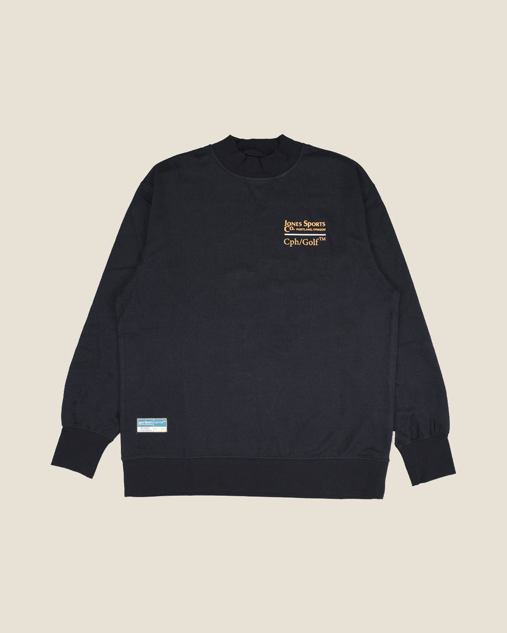 Jones × Cph/Golf Team LS Mock Neck Tee &middot; view 1 of 3